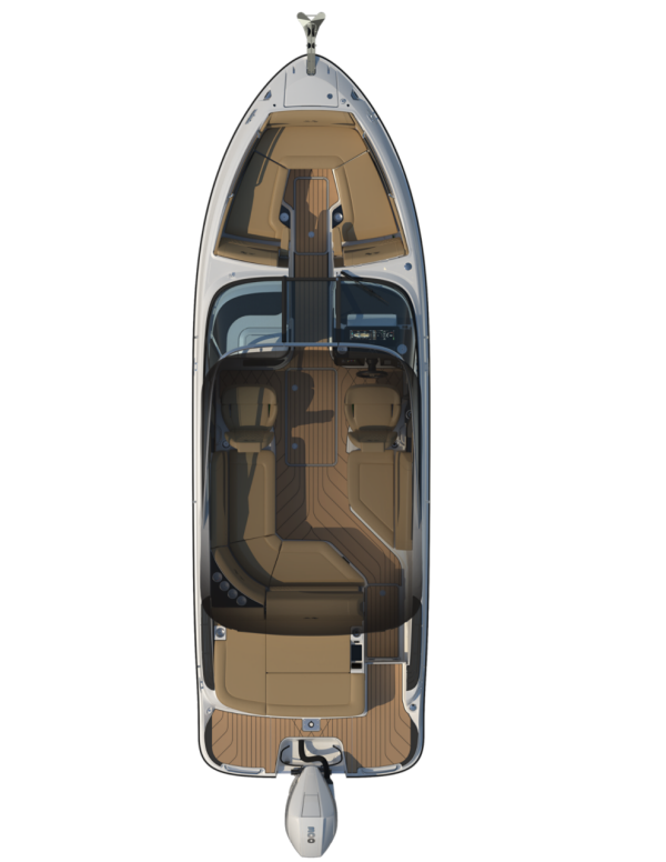 SLX 260 Outboard floor plan