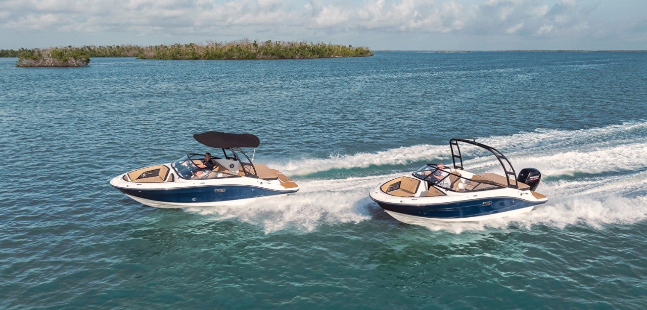 Shop New Luxury Cruising and Sport Boats