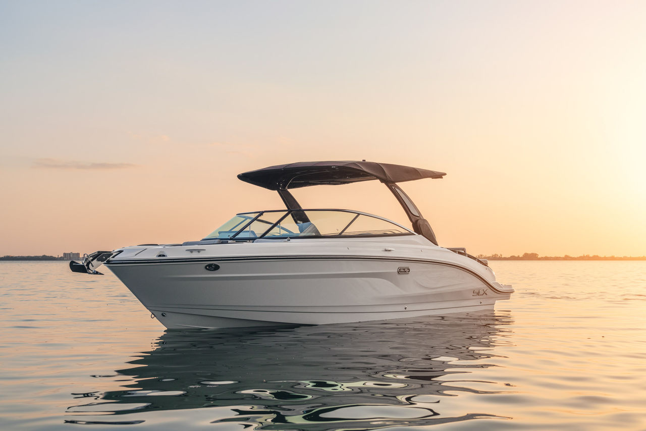 SLX 280 at sunset