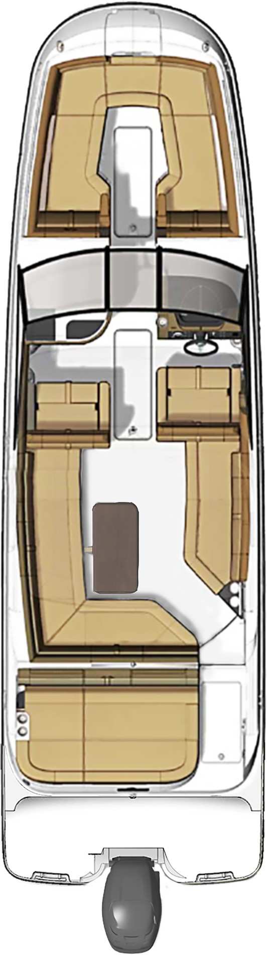 SDX 270 Outboard floor plan