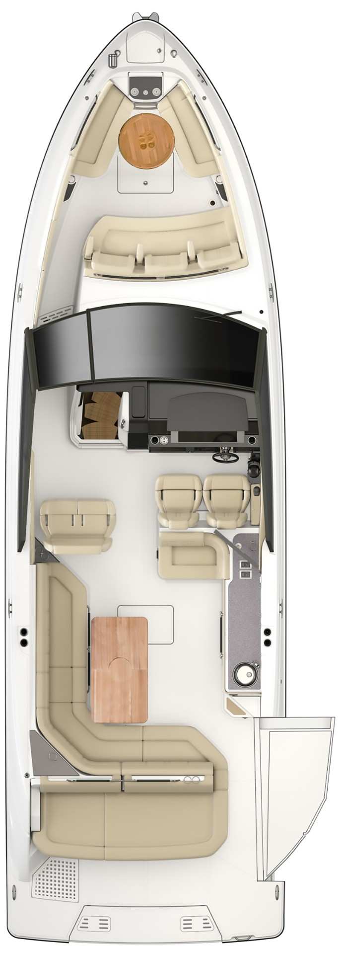 SLX 400 Cockpit floor plan