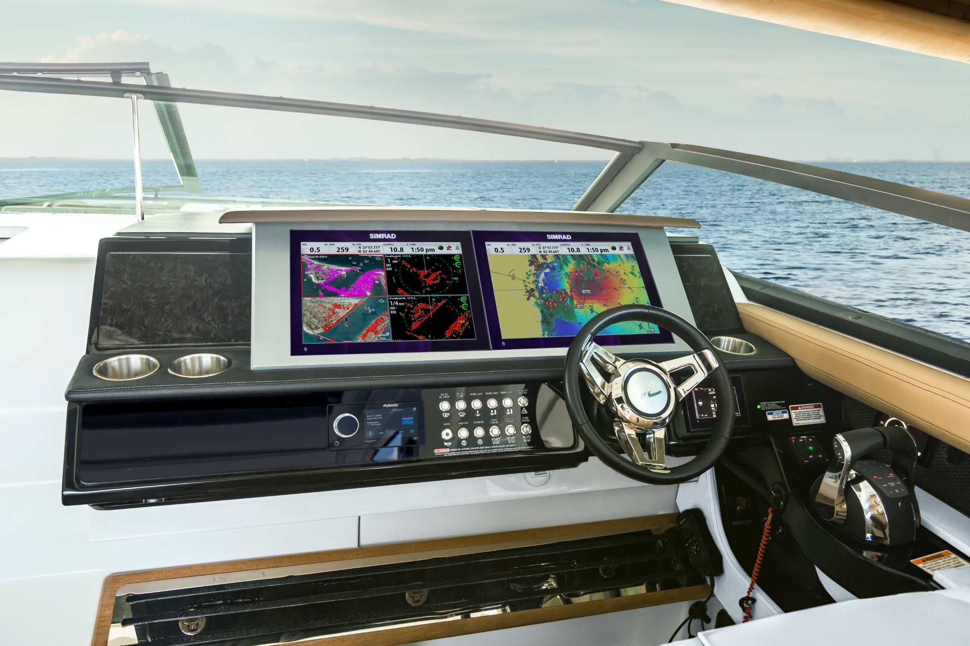 SLX 400 Outboard dash