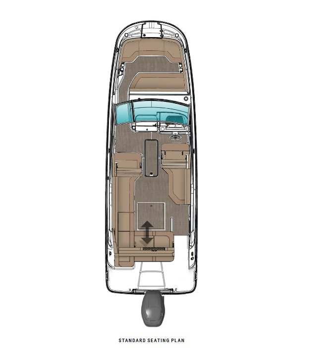 SDX 250 Outboard floor plan