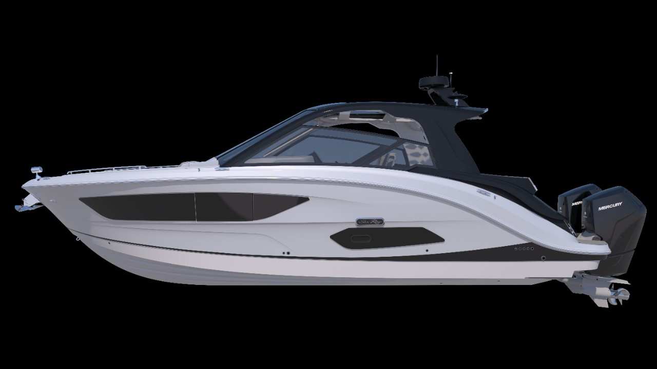 sundancer-370-outboard-600hp-verado-profile