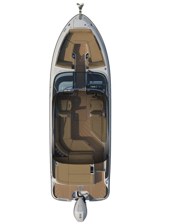 SLX 260 Outboard floor plan