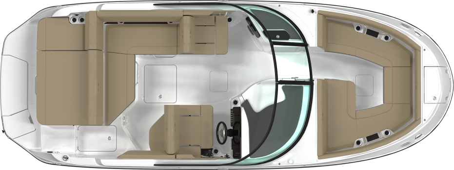 Sea Ray SDX 250 Floorplan