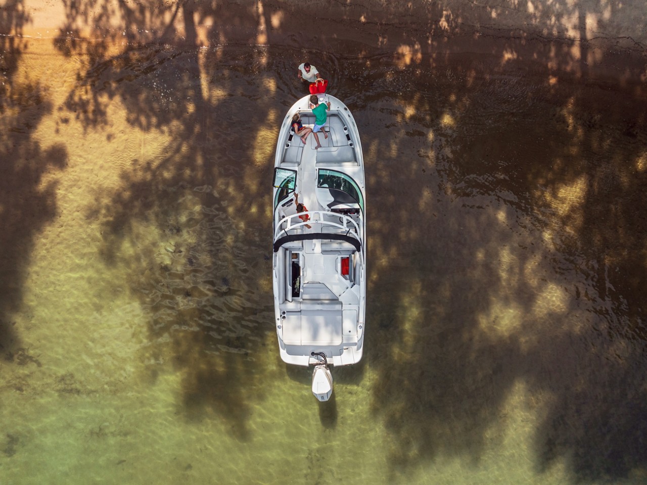 SDX 250 Outboard aerial view