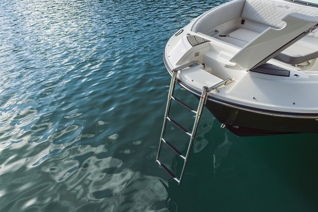SDX 250 Outboard bow ladder