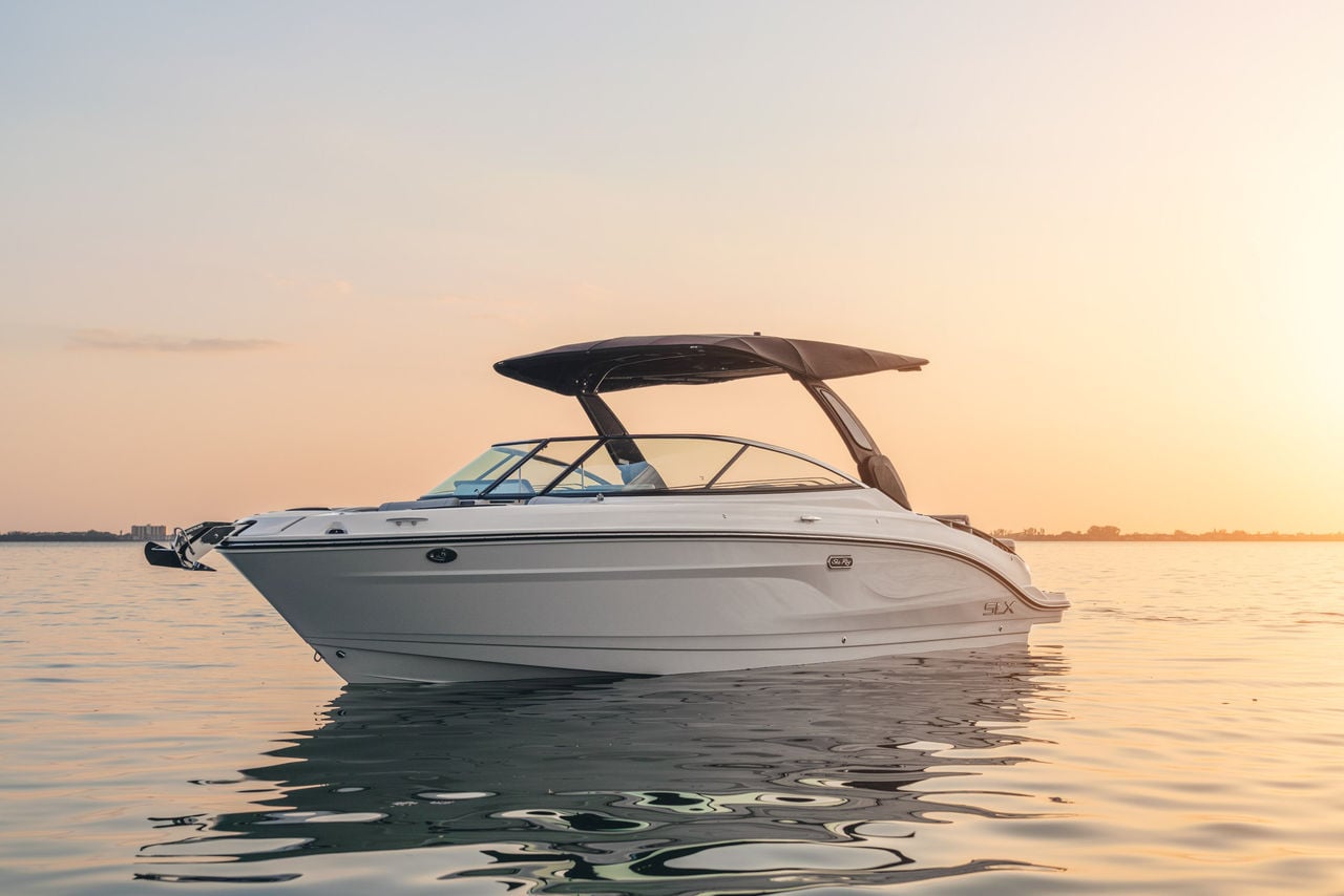 SLX 280 at sunset